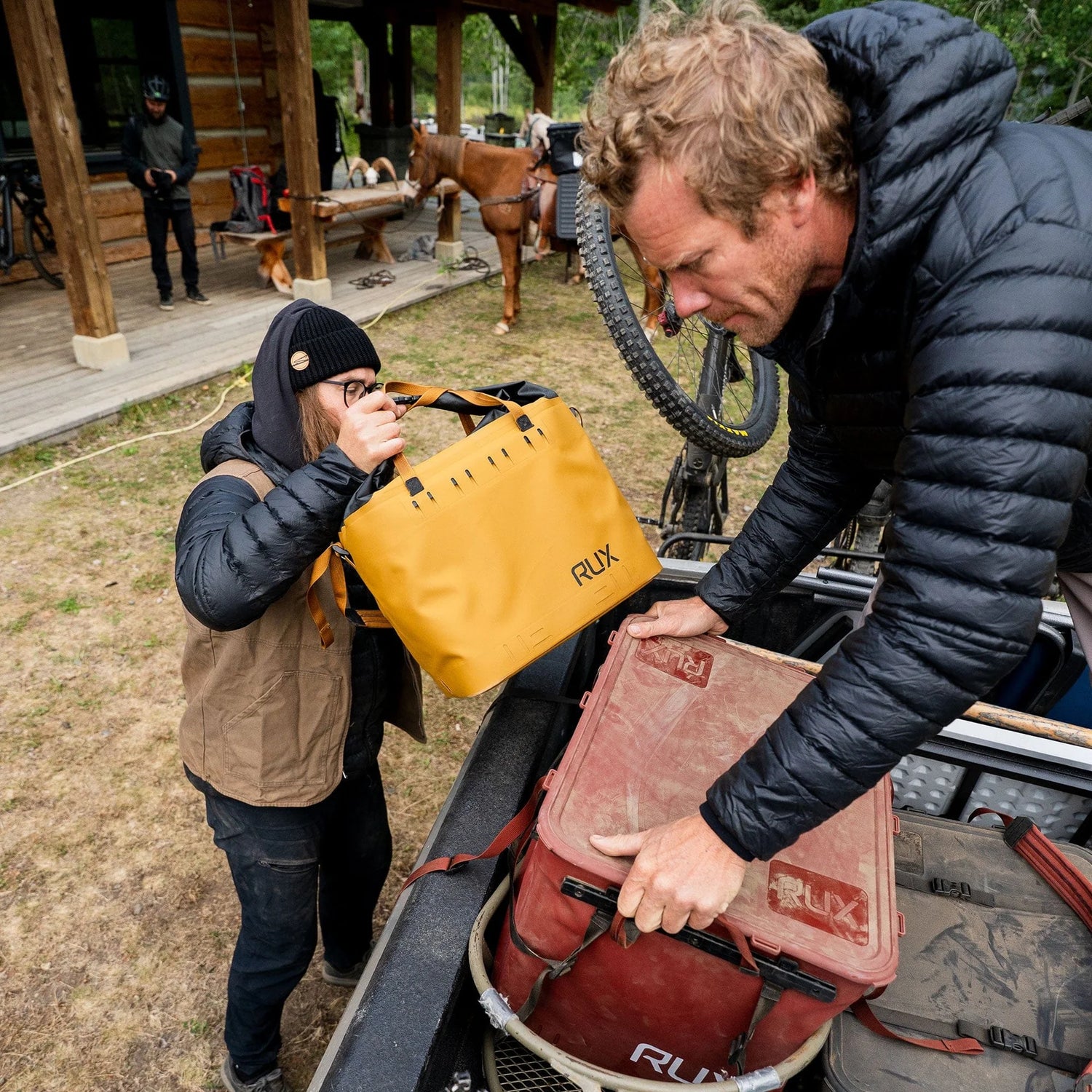 RUX Wasserdichte Tragetasche 30L Bronze