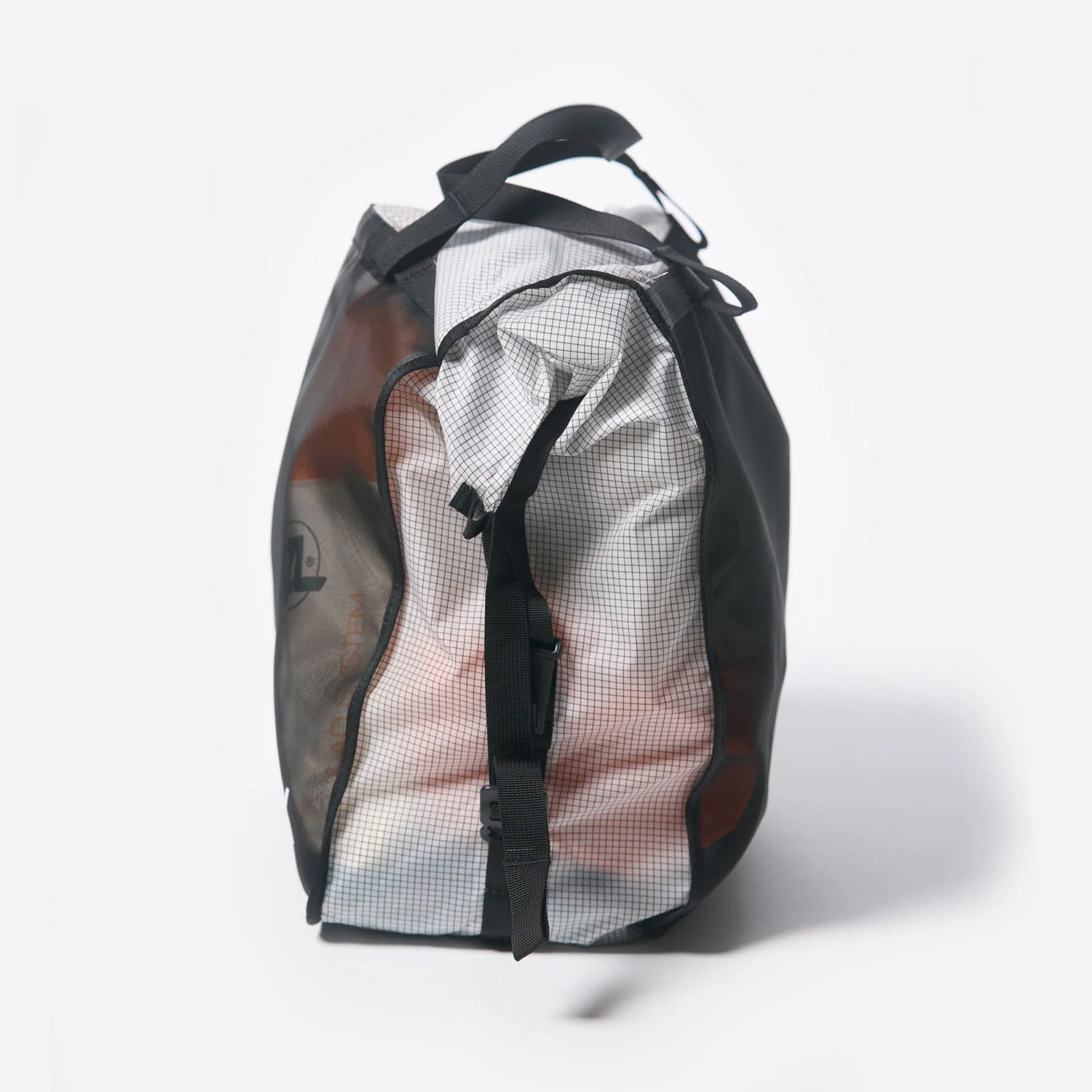 RUX Packing Bag 20L Mesh White with Black Grid