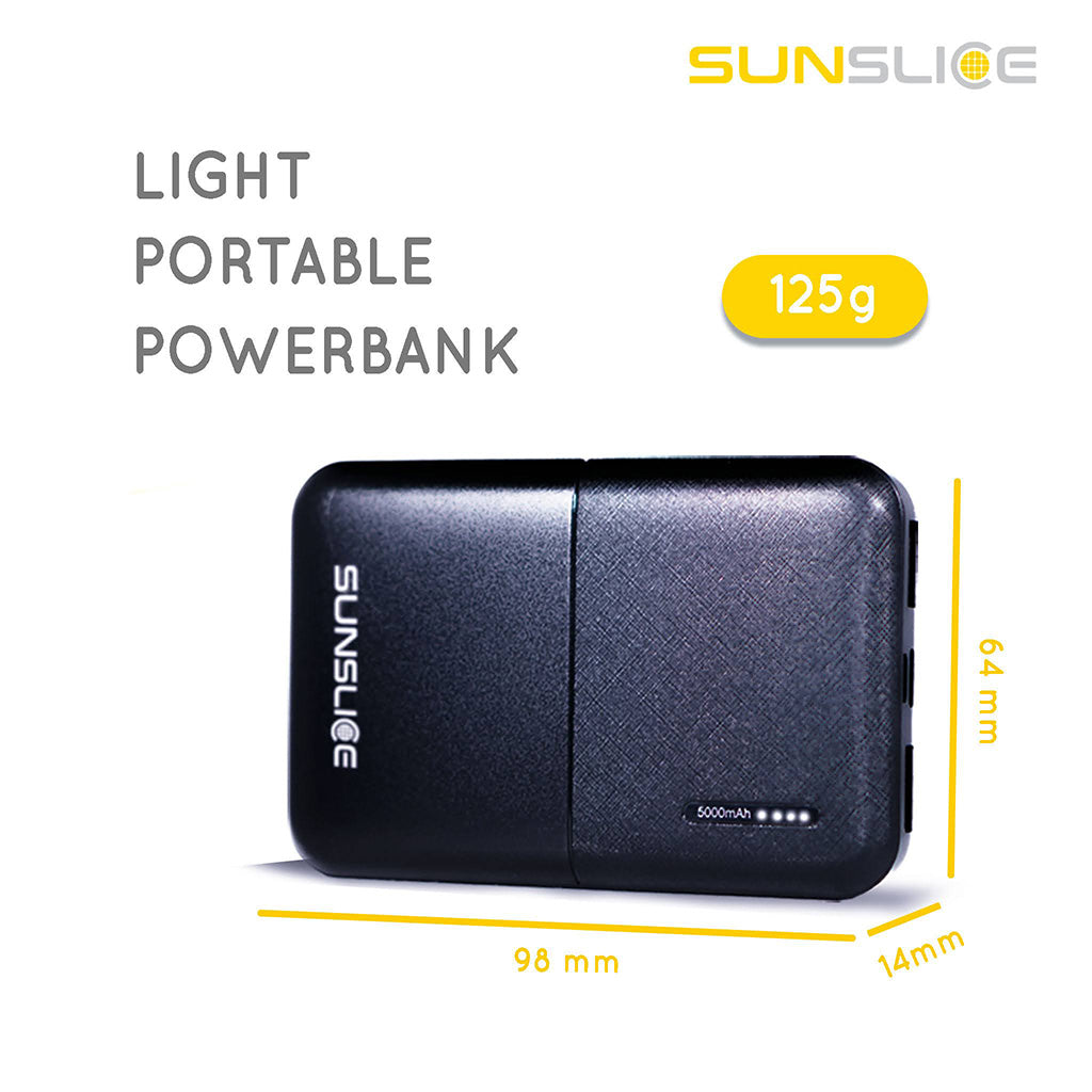 SunSlice Gravity 5 - 5'000 mAh Powerbank