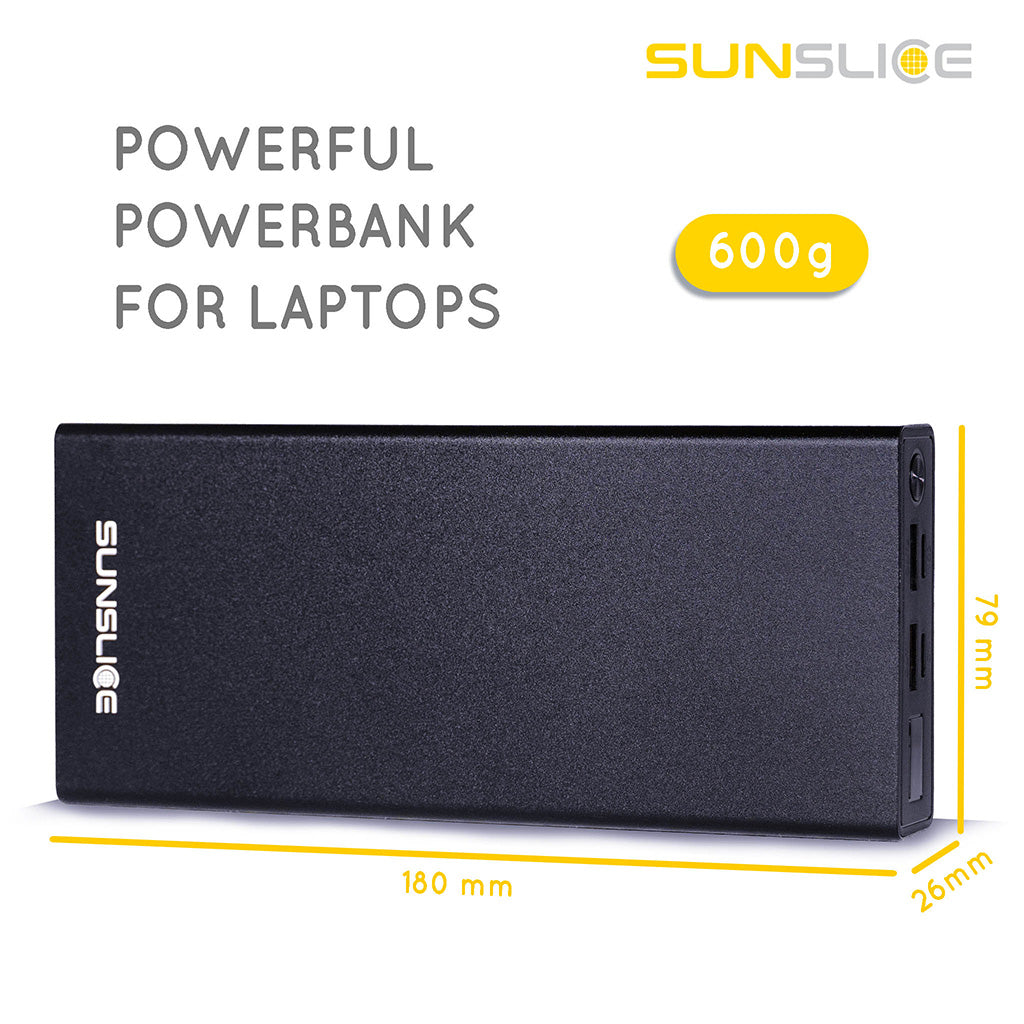 SunSlice Gravity 27 - 27'000 mAh Laptop Powerbank