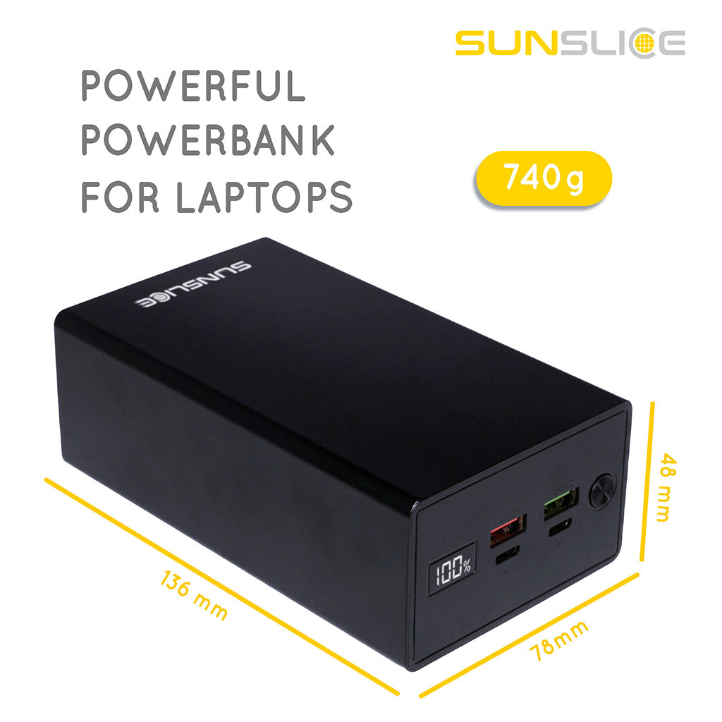 Sunslice Gravity 40 – 40.000 mAh Powerbank mit 100 W USB-C Power