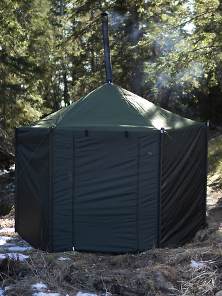 Savotta Hiisi 4 Zeltsauna Set