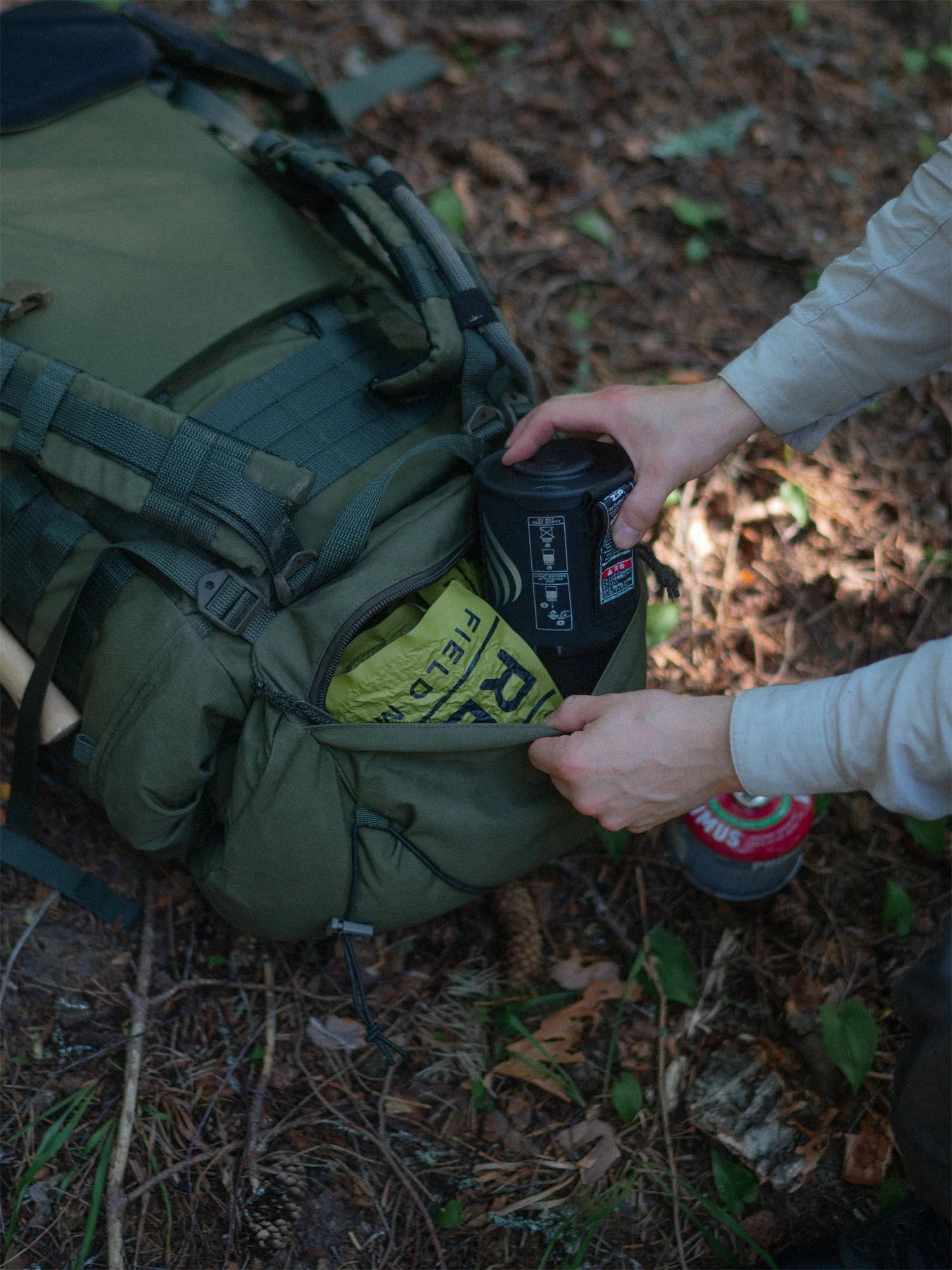 Savotta Kantamus 60L – Mehrtages-Rucksack mit Aluminiumrahmen