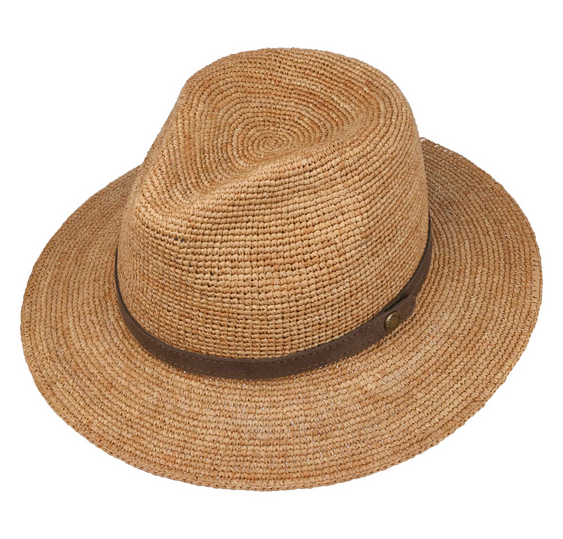 Stetson Traveller Raffia Crochet Rollable