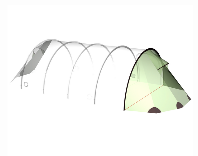 Hilleberg Stalon XL Vestibule red