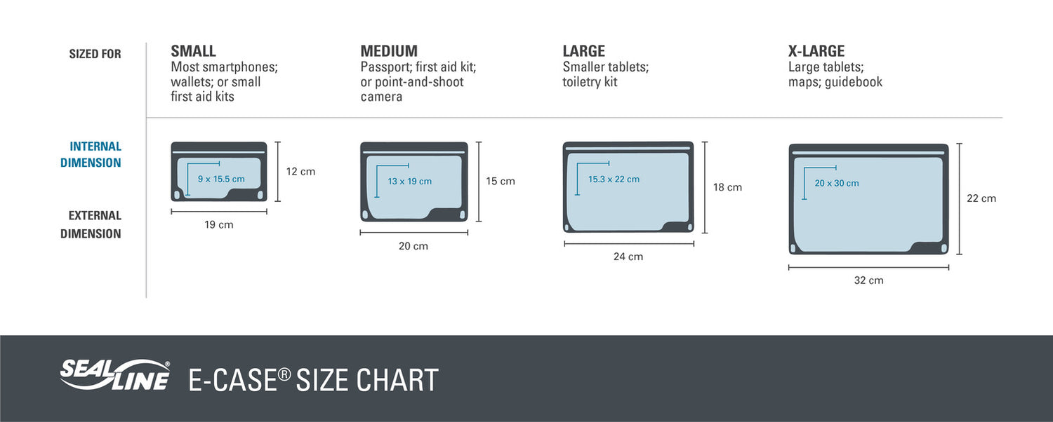 SealLine E-Case Heather Gray XL