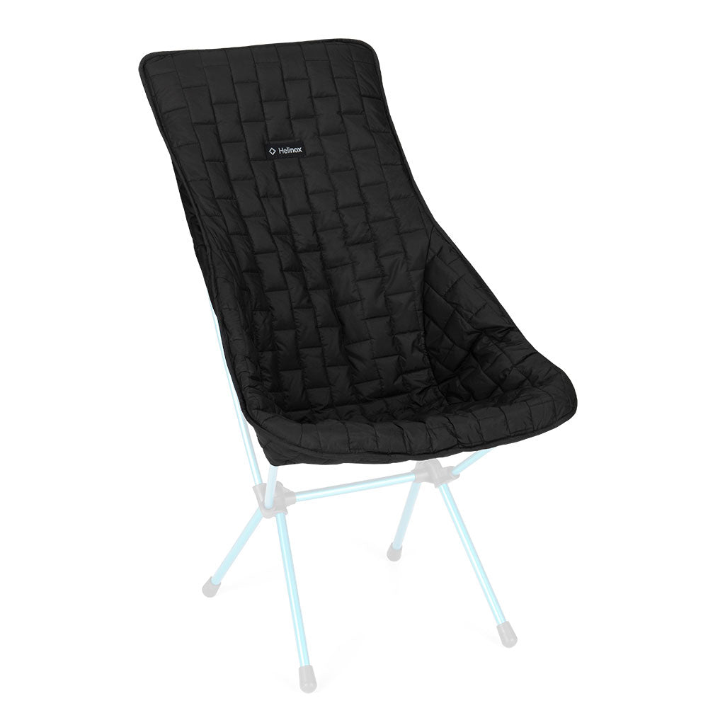 Helinox Seat Warmer Sunset/Beach Chair Black/Coyote Tan Quilted
