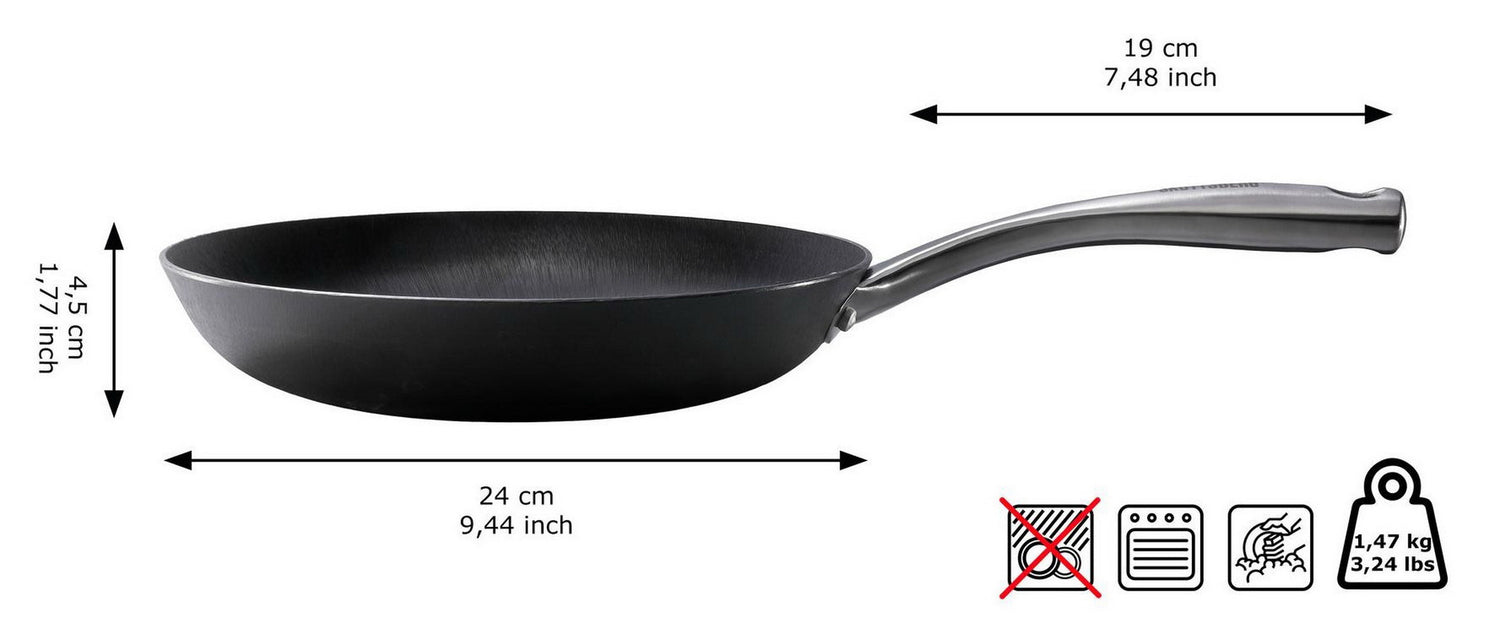 Skottsberg Gusseisen Bratpfanne 24cm