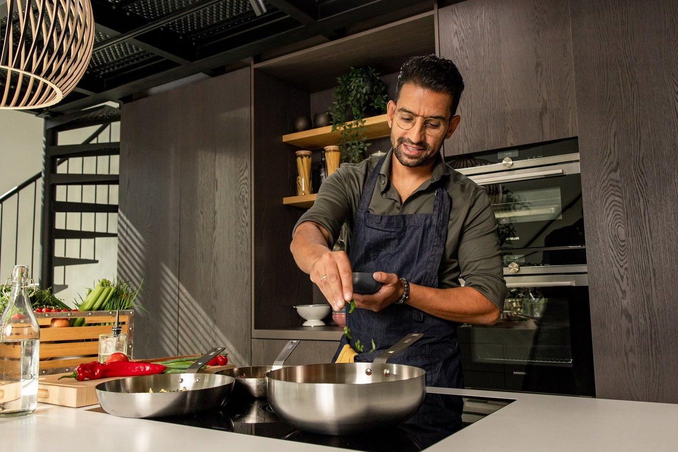 Skottsberg Wok Edelstahl 28 cm