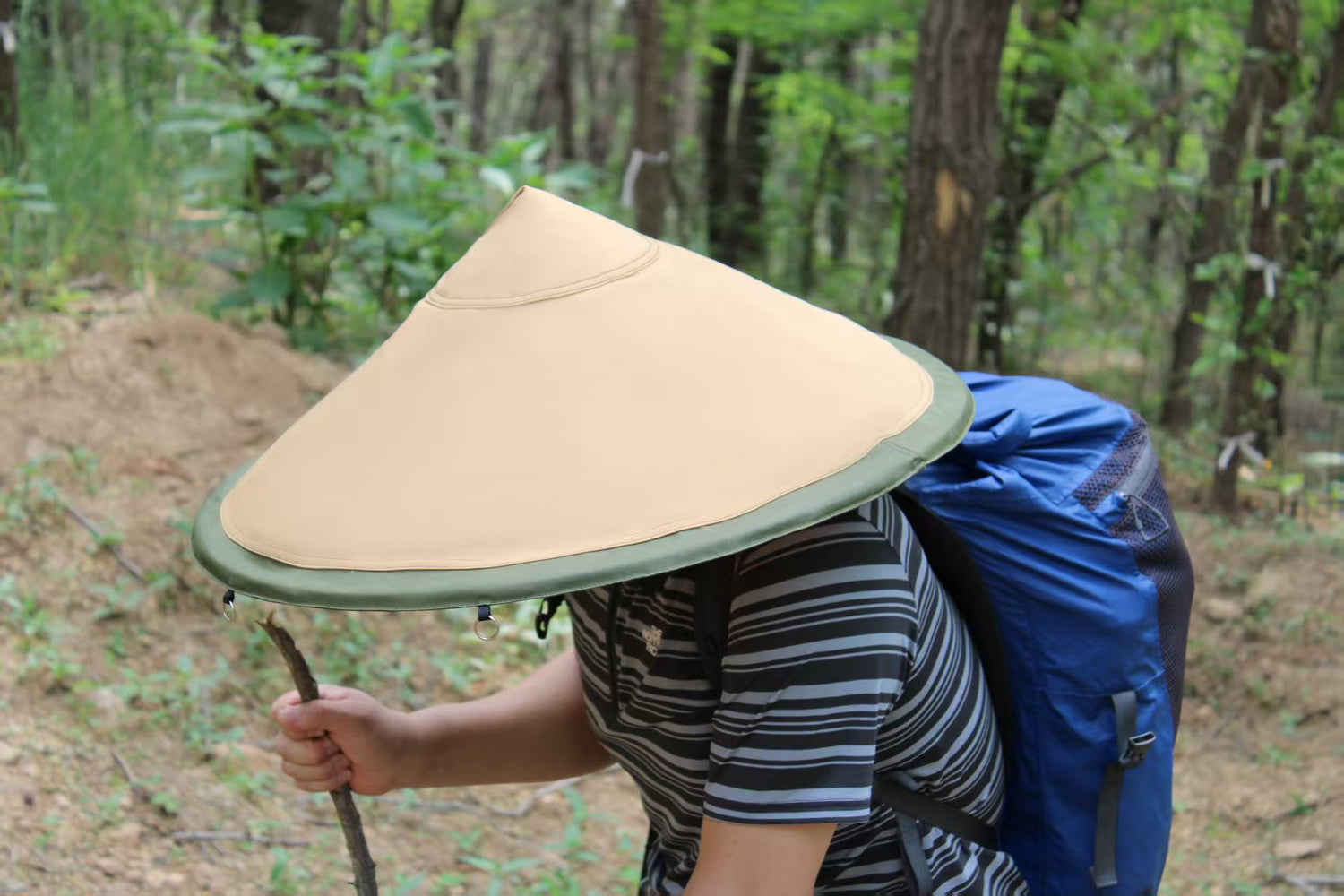 Wildnester Aegis Sonnen-Regenhut Canvas Rollbar