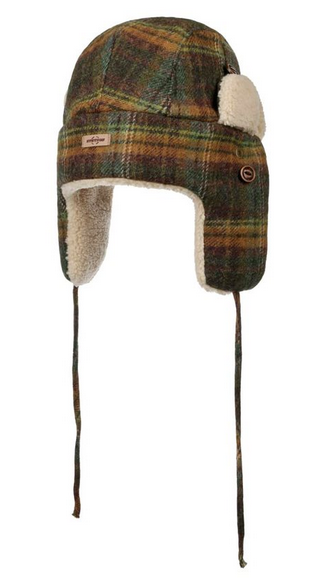 Stetson Checked Bomber Aviator Hat