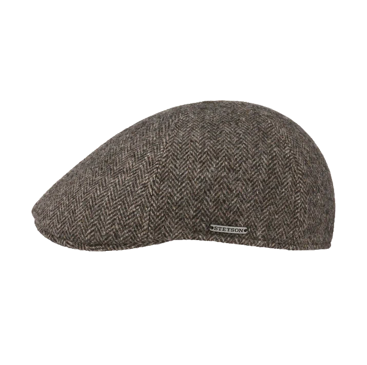 Stetson Texas Wool Herringbone Cap