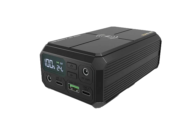 Sunslice Gravity 27 Pro – Vielseitige 27.000 mAh Powerbank mit DC-Ausgang