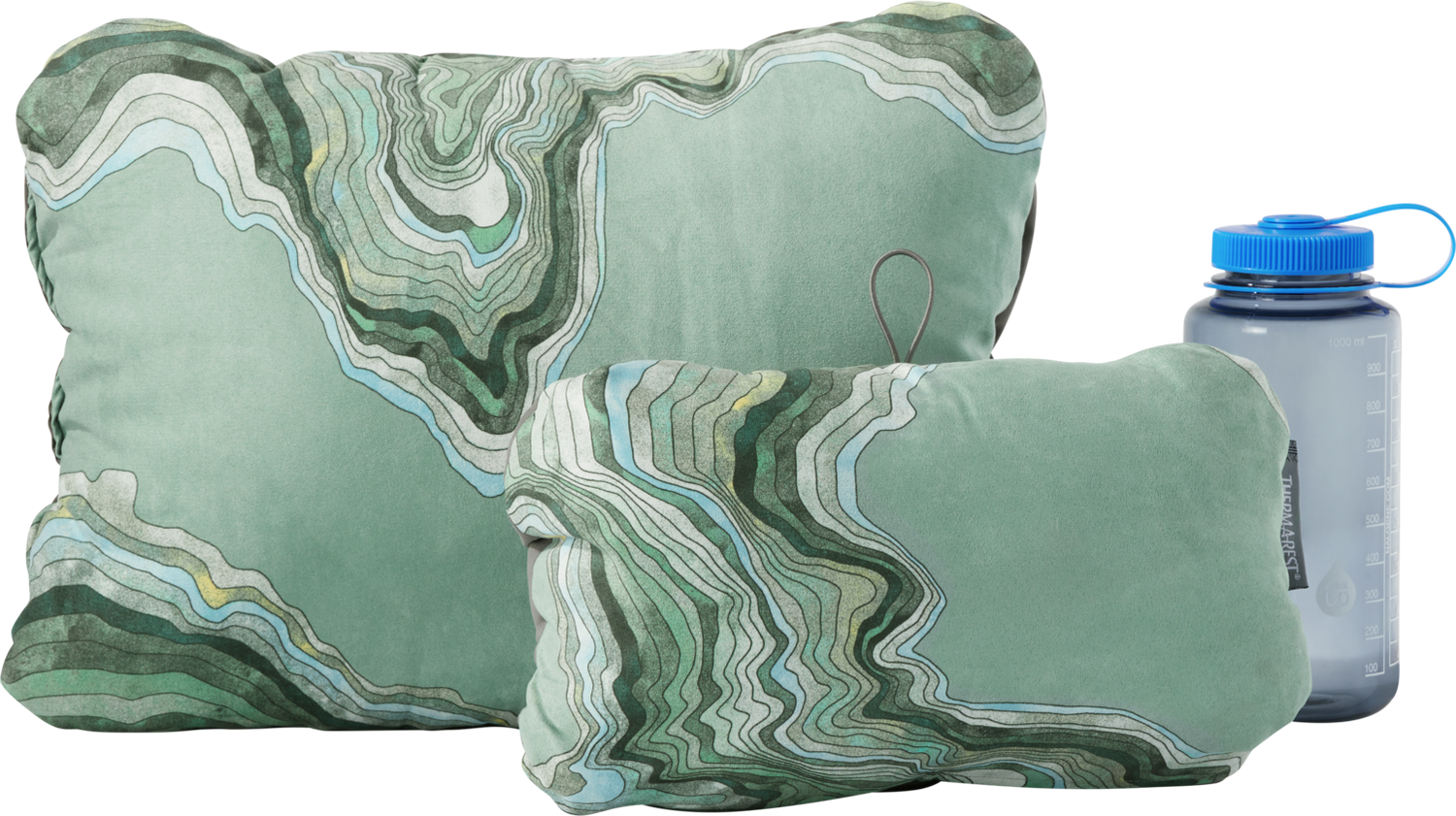 Thermarest Compressible Pillow Topo Wave S