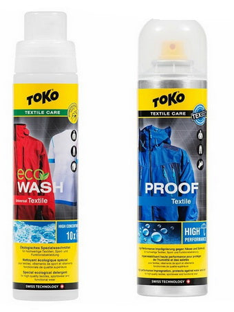 Toko Duo-Pack Textile Proof und Eco Textile Wash