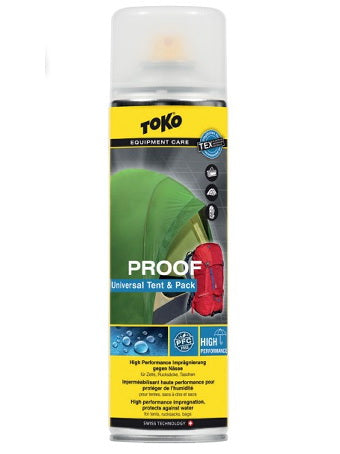 Toko Tent und Pack Proof