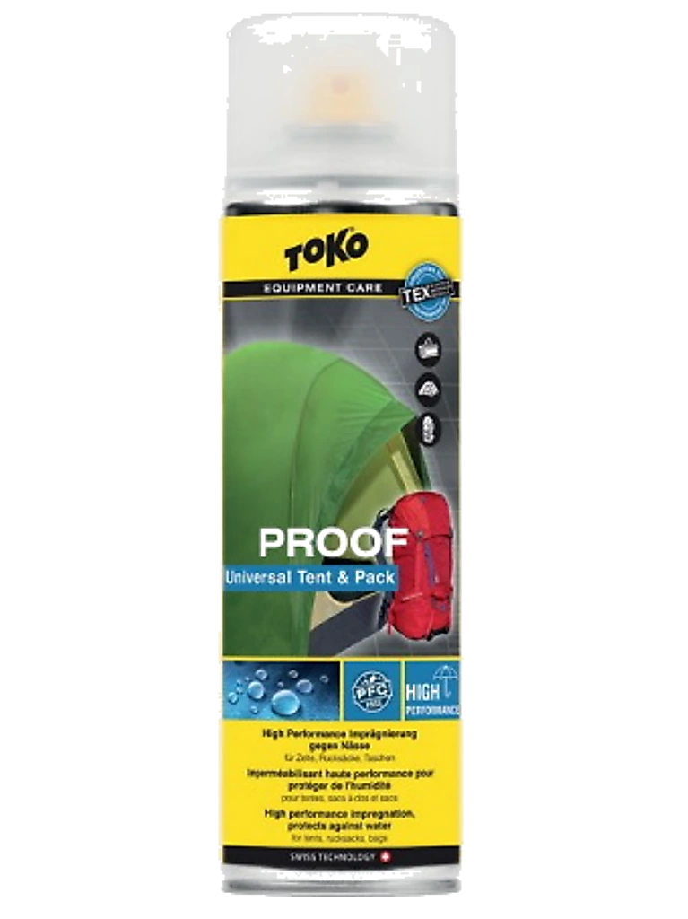 Toko Tent und Pack Proof
