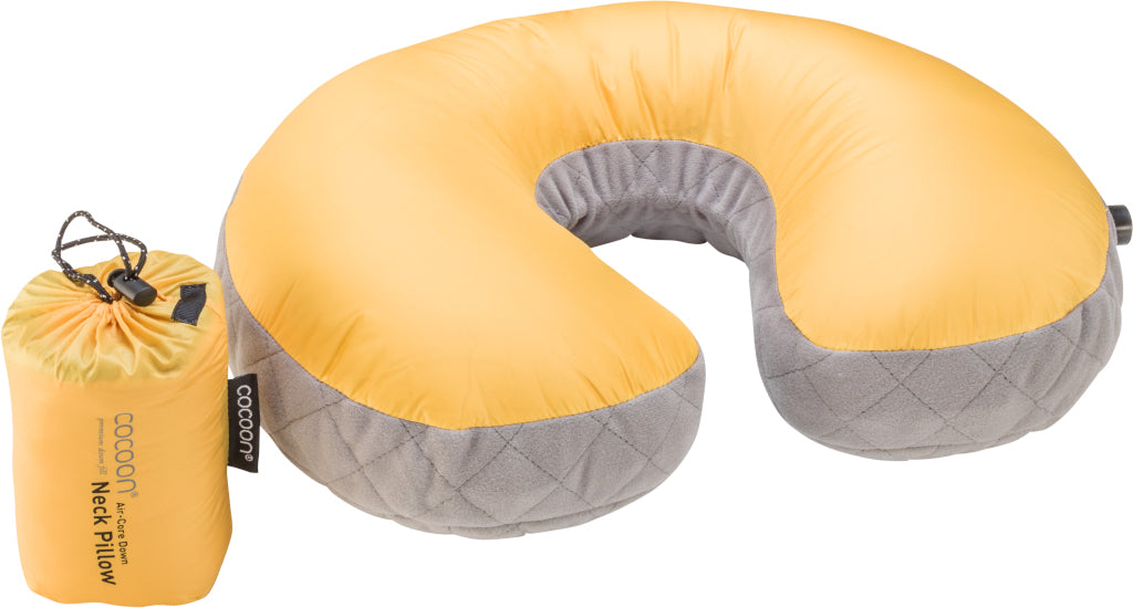 Cocoon U Shaped Down Neck Pillow sunflower/grey