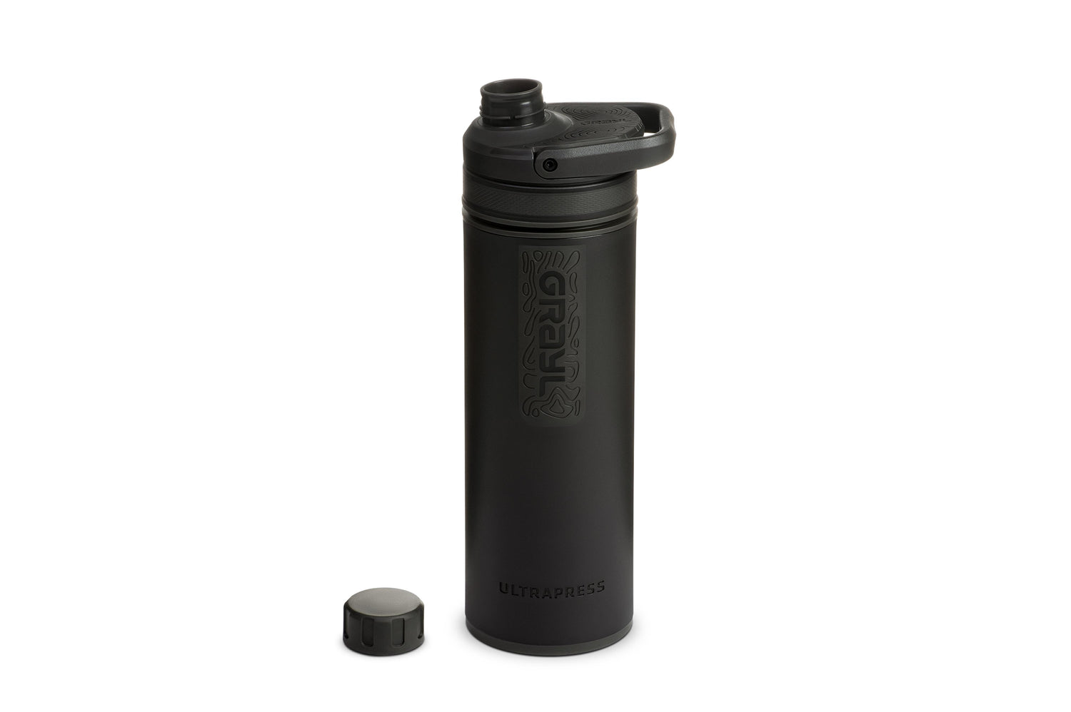 Grayl Ultrapress Purifier Bottle - Covert Black