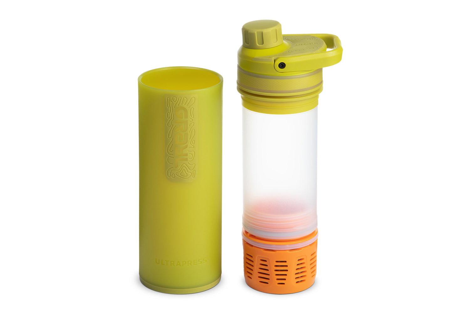 Grayl Ultrapress Purifier Bottle - Forager Moss