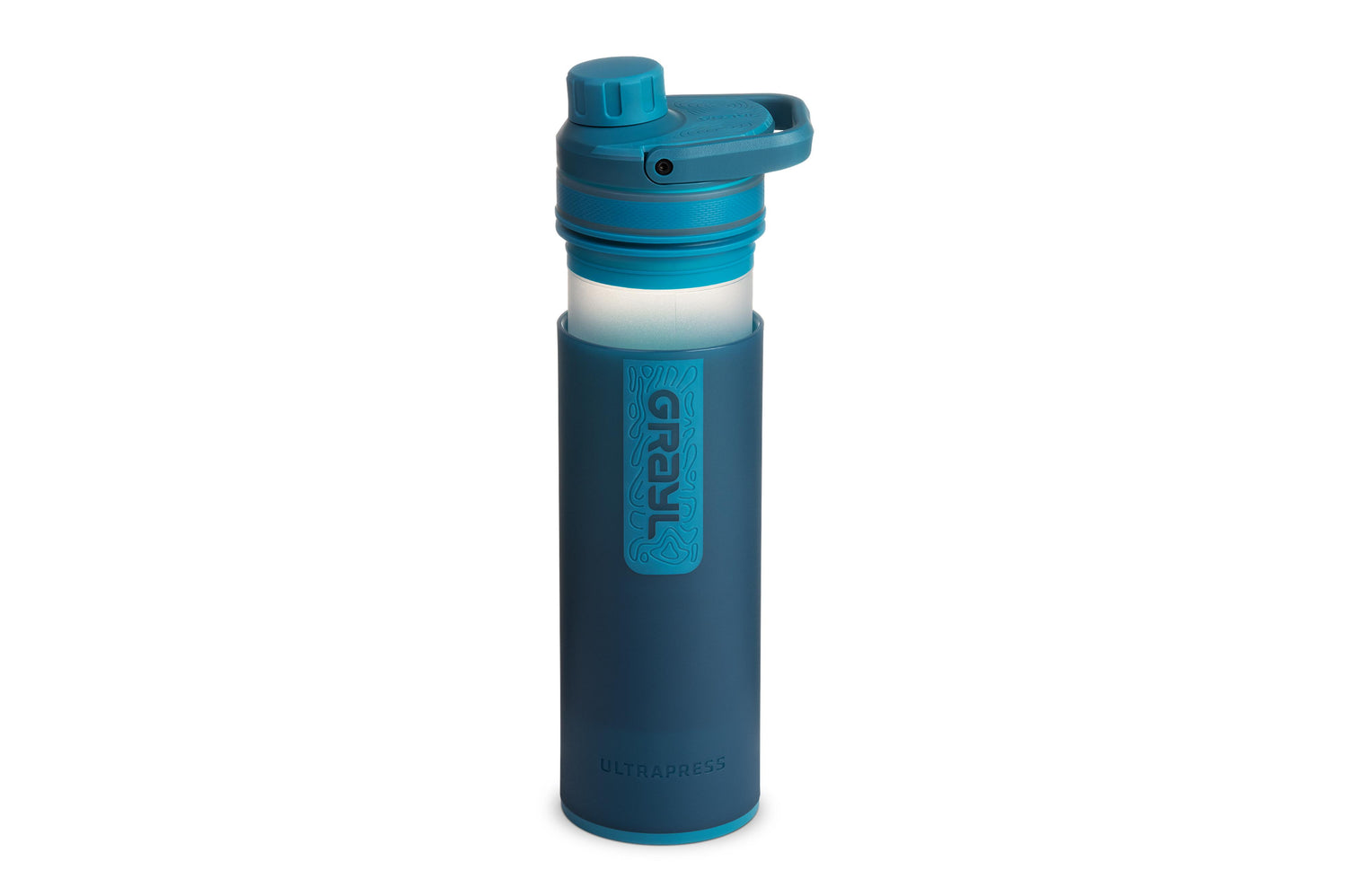 Grayl Ultrapress Purifier Bottle - Forest Blue