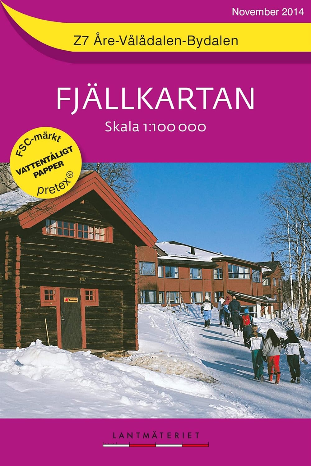 Fjällkarten Z7 Are Valadalen