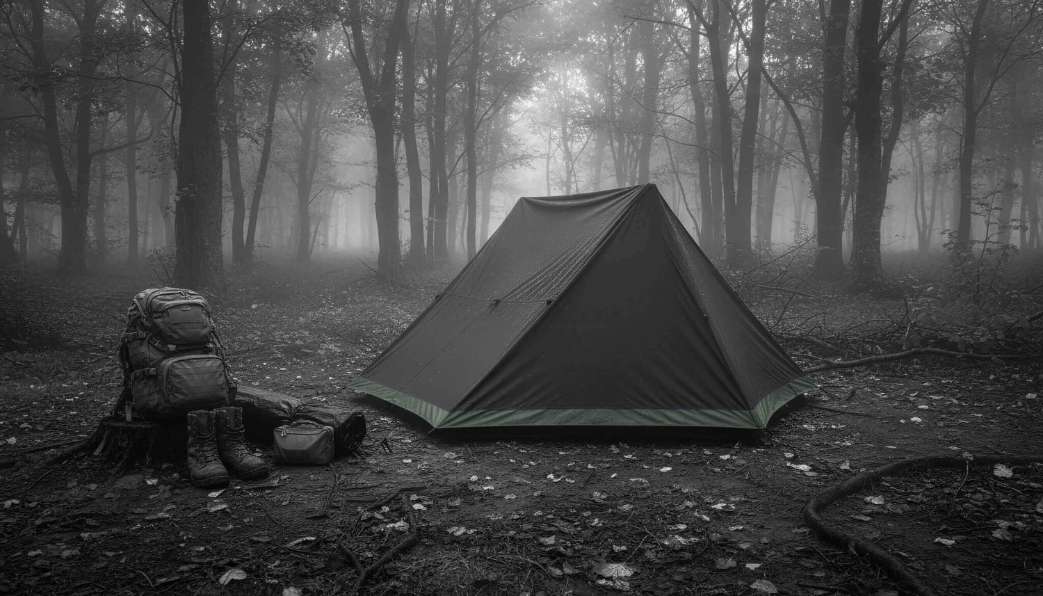 W23© 001 Schweizer Baumwoll-Polyester Zelt für 2 Personen