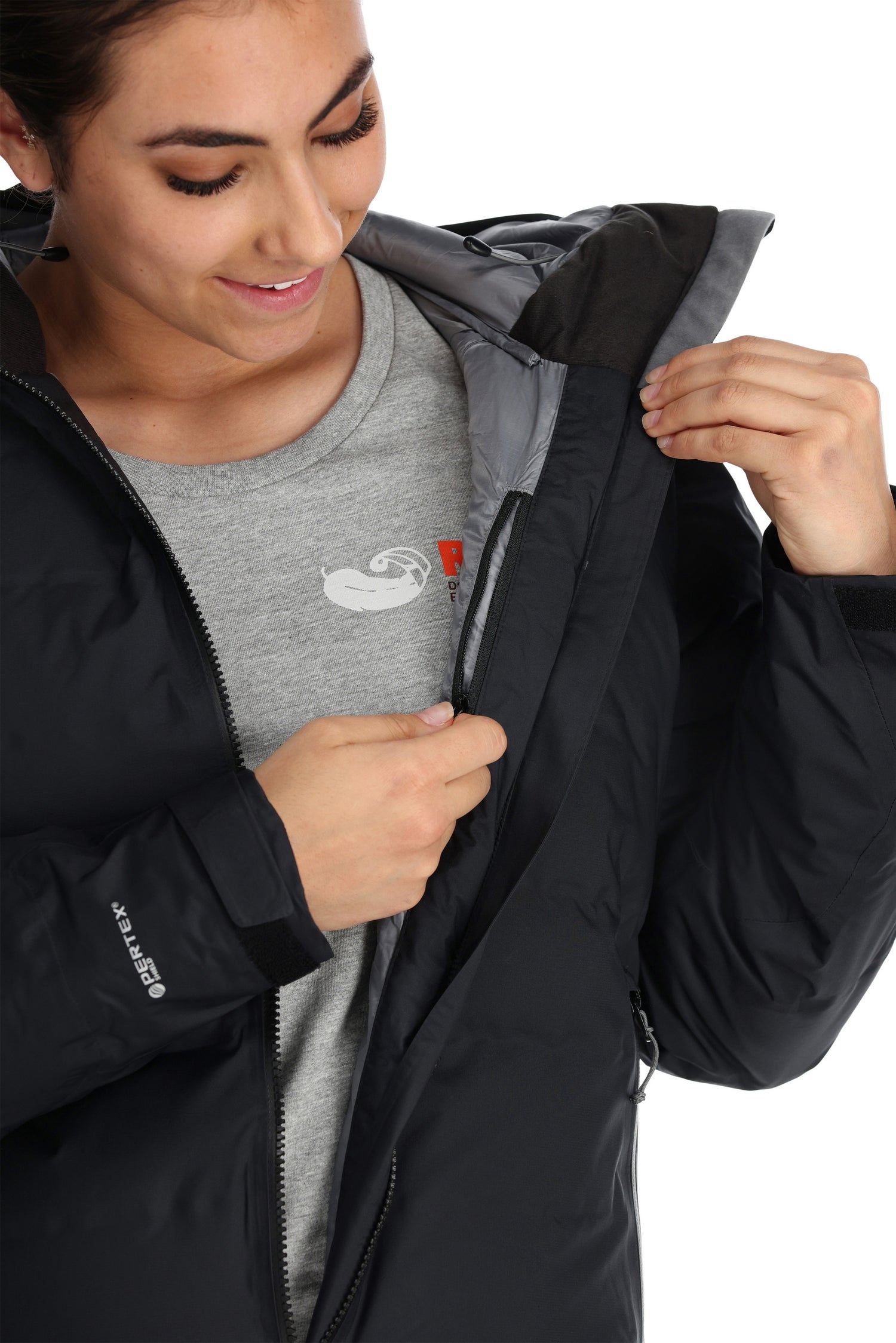 Rab Damen Valiance Regen-Daunenparka