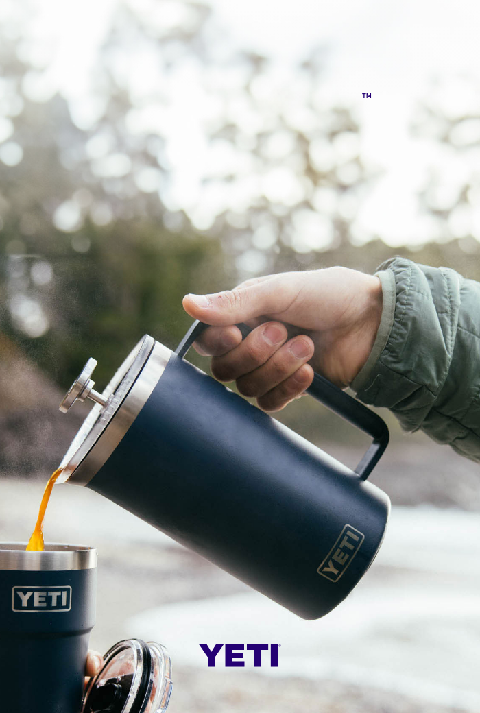 Yeti Rambler® Kaffeepresse mit 34 oz (1Liter)