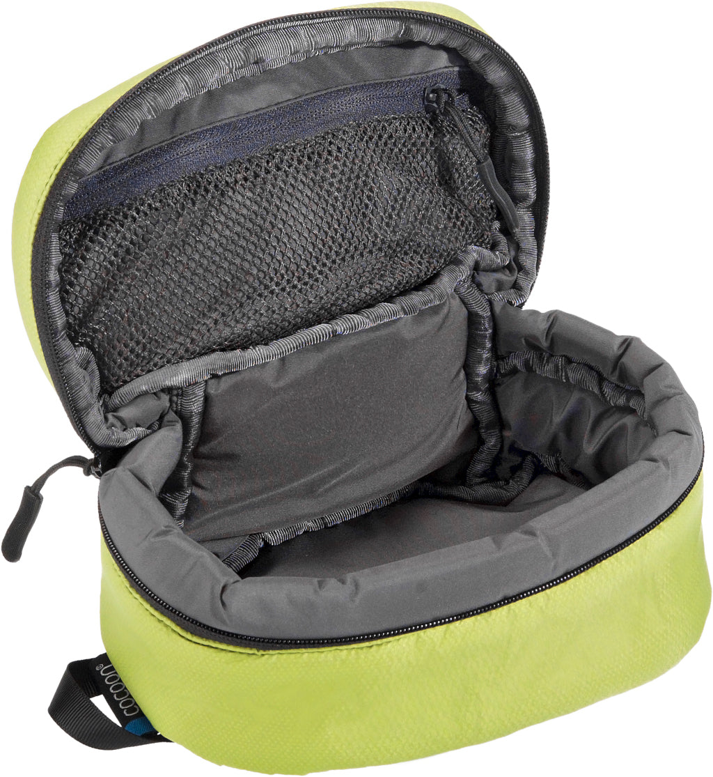 Cocoon Padded Cube Size Slime / beluga grey inside