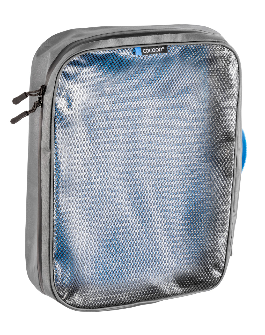 Cocoon Cocoon Packing Cube with Laminated Net Top L grey/blue