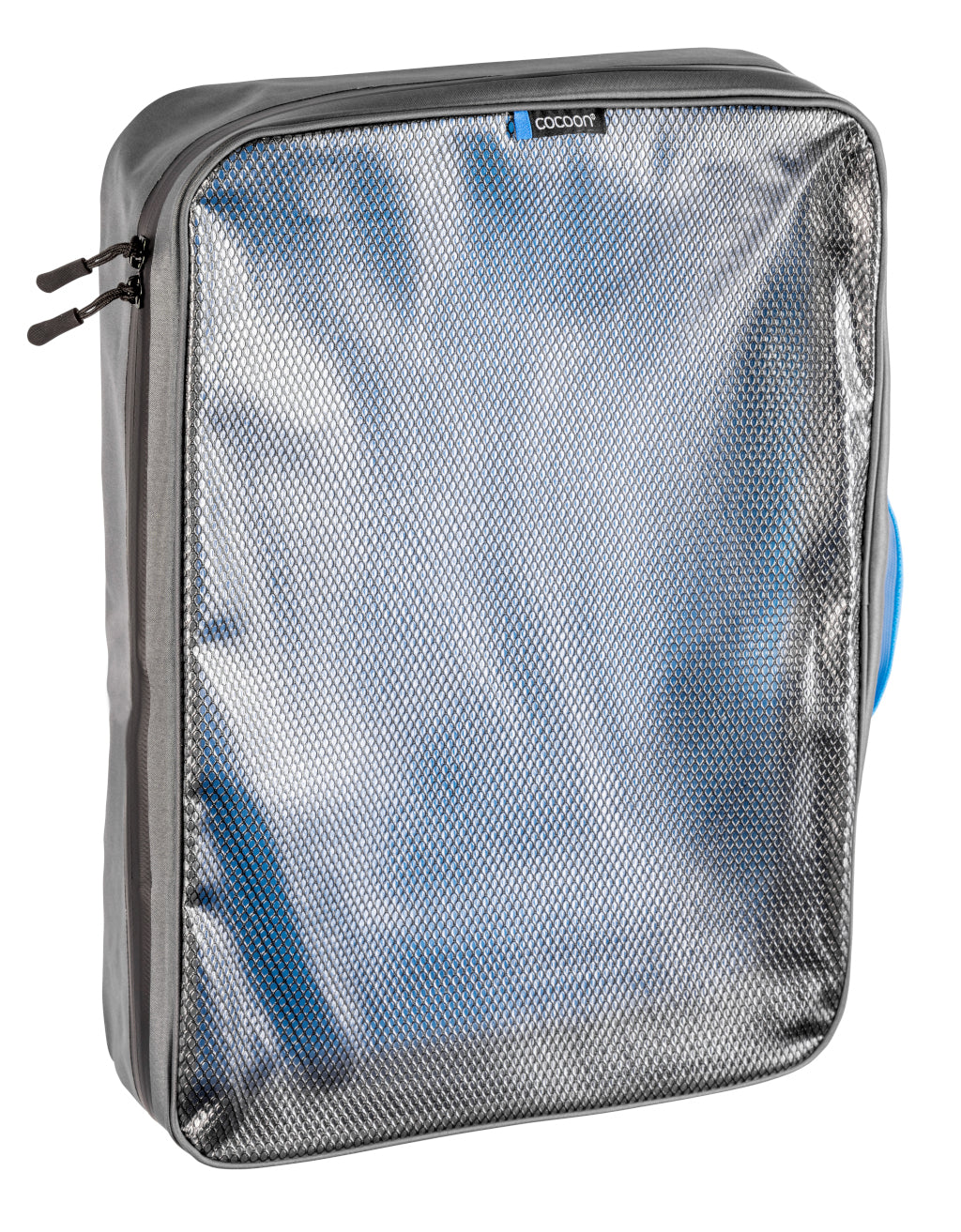 Cocoon Cocoon Packing Cube with Laminated Net Top XL grey/blue