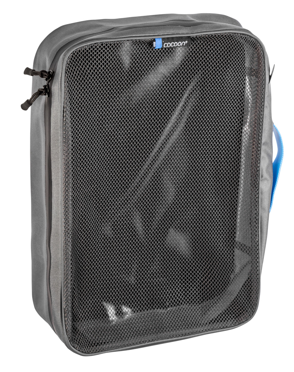Cocoon Packing Cube with Open Net Top L grey/black