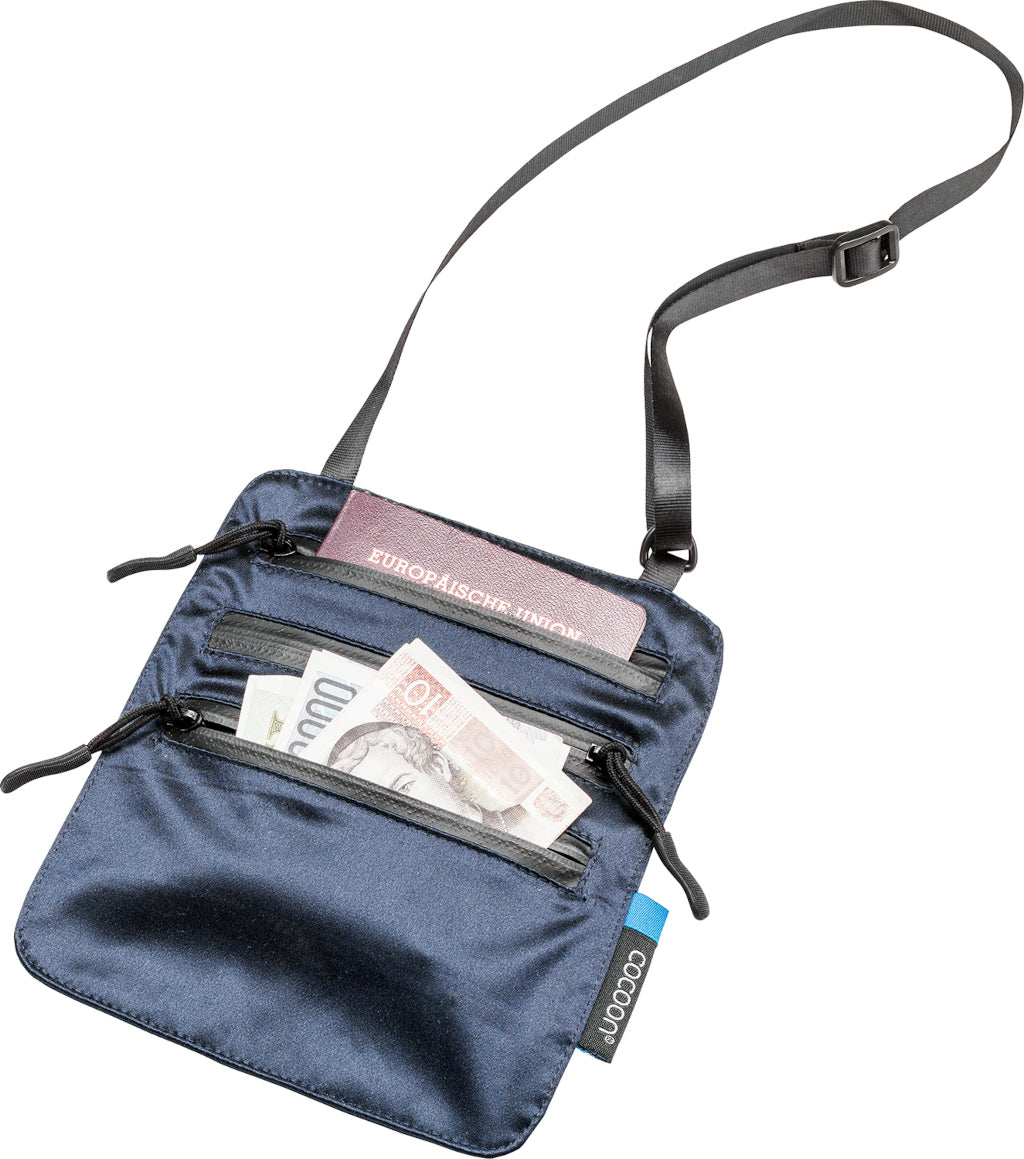 Cocoon Silk Secret Neck Wallet night sky