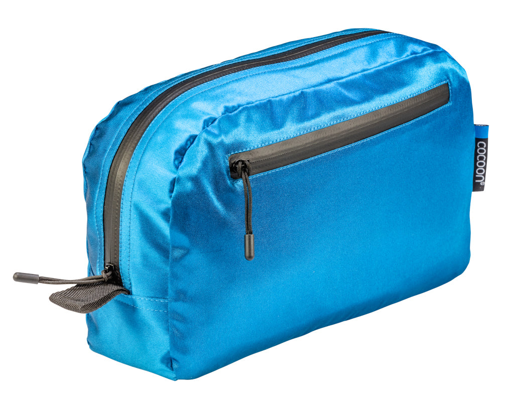 Cocoon Silk Toiletry Bag blue lagoon