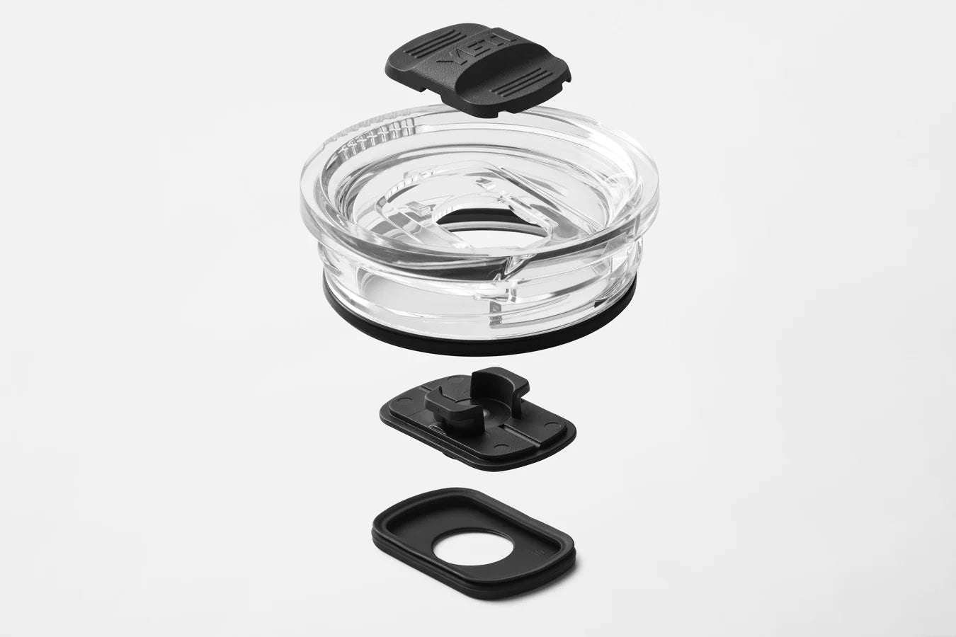 Yeti Rambler Reisebecher mit Stronghold Deckel 591ml Weiss