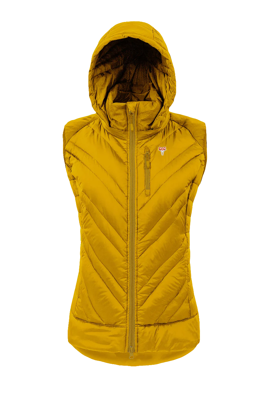 Grüezibag Lightful DownWool Vest W Pineapple - Mustard