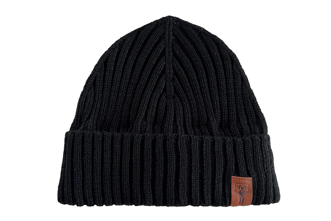 Grüezibag Fisherman Beanie Black