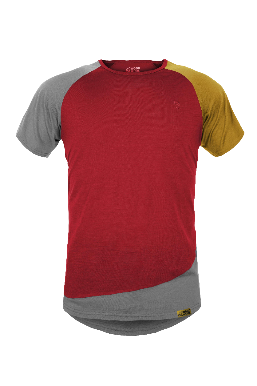 Grüezibag WoodWool T-Shirt Mr. Kirk Fired Red Brick