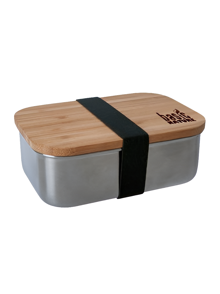 BasicNature Lunchbox Bamboo 1.2L