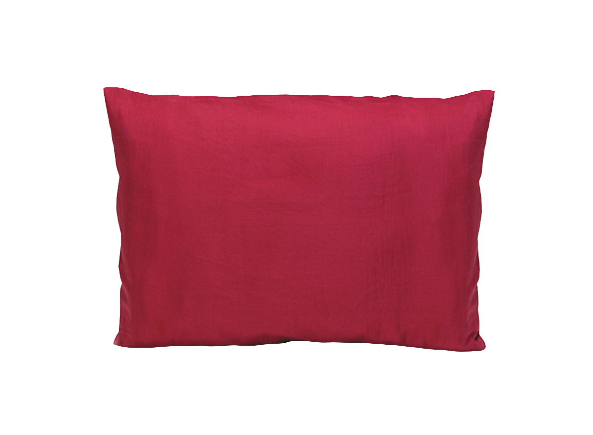 Cocoon Pillow Case Silk-Cotton, 29x38 cm monk's red