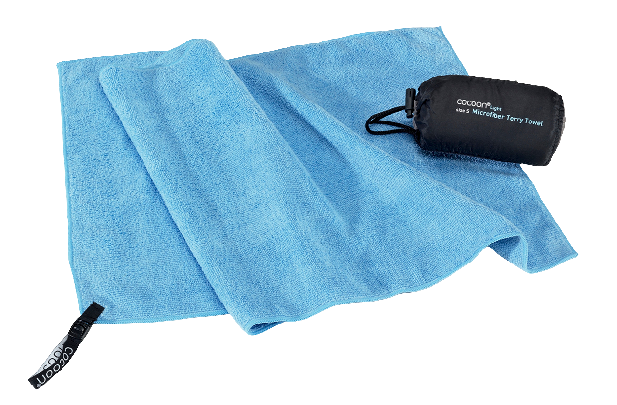 Cocoon Microfiber Terry Towel S light blue