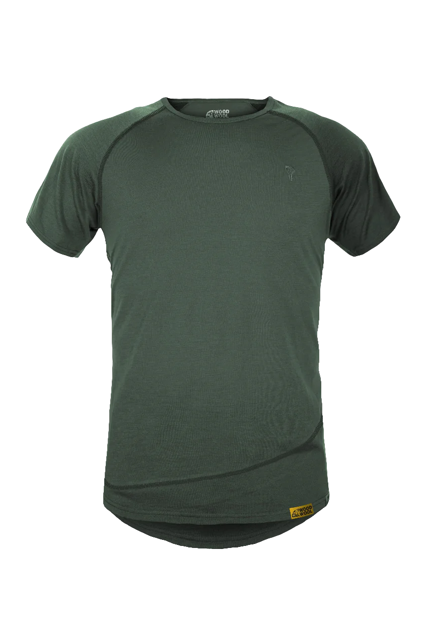 Grüezibag WoodWool T-Shirt Mr. Pike Bayberry Green