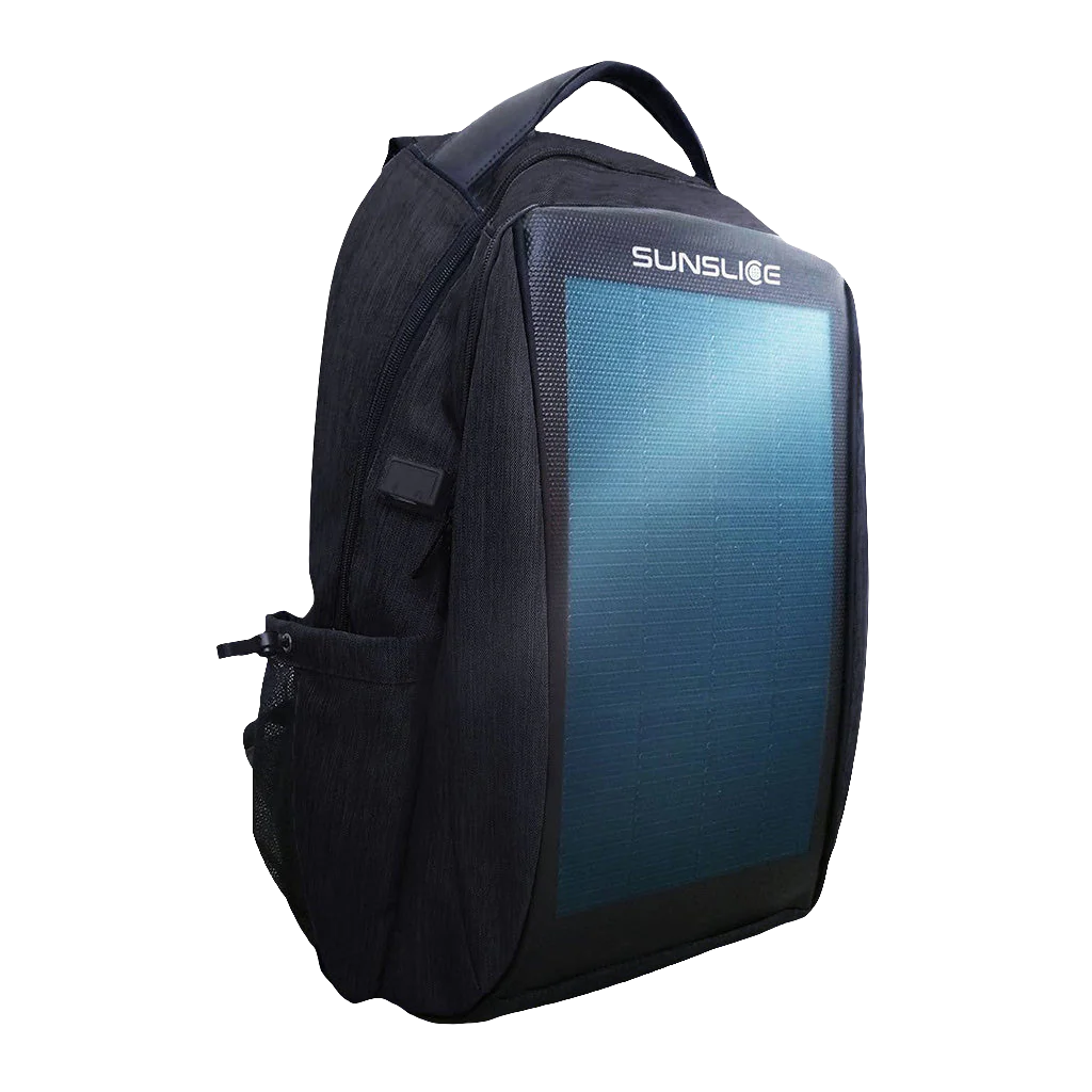 SunSlice Zenith - 25L 8W Solar BackpackBlack