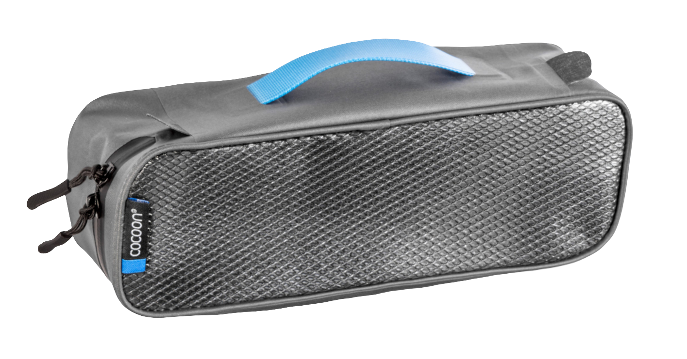 Cocoon Cocoon Packing Cube with Laminated Net Top S grey/black