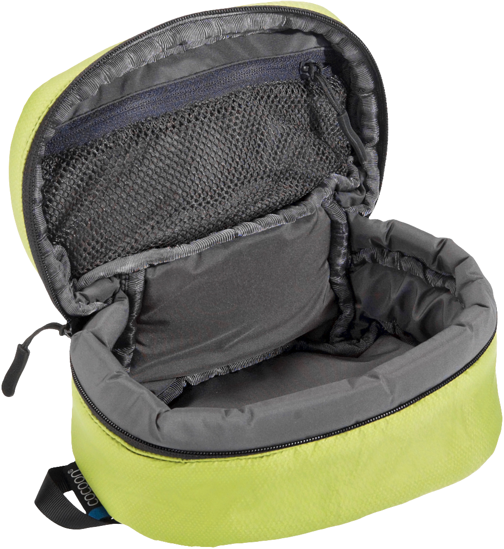 Cocoon Padded Cube Size Slime / beluga grey inside