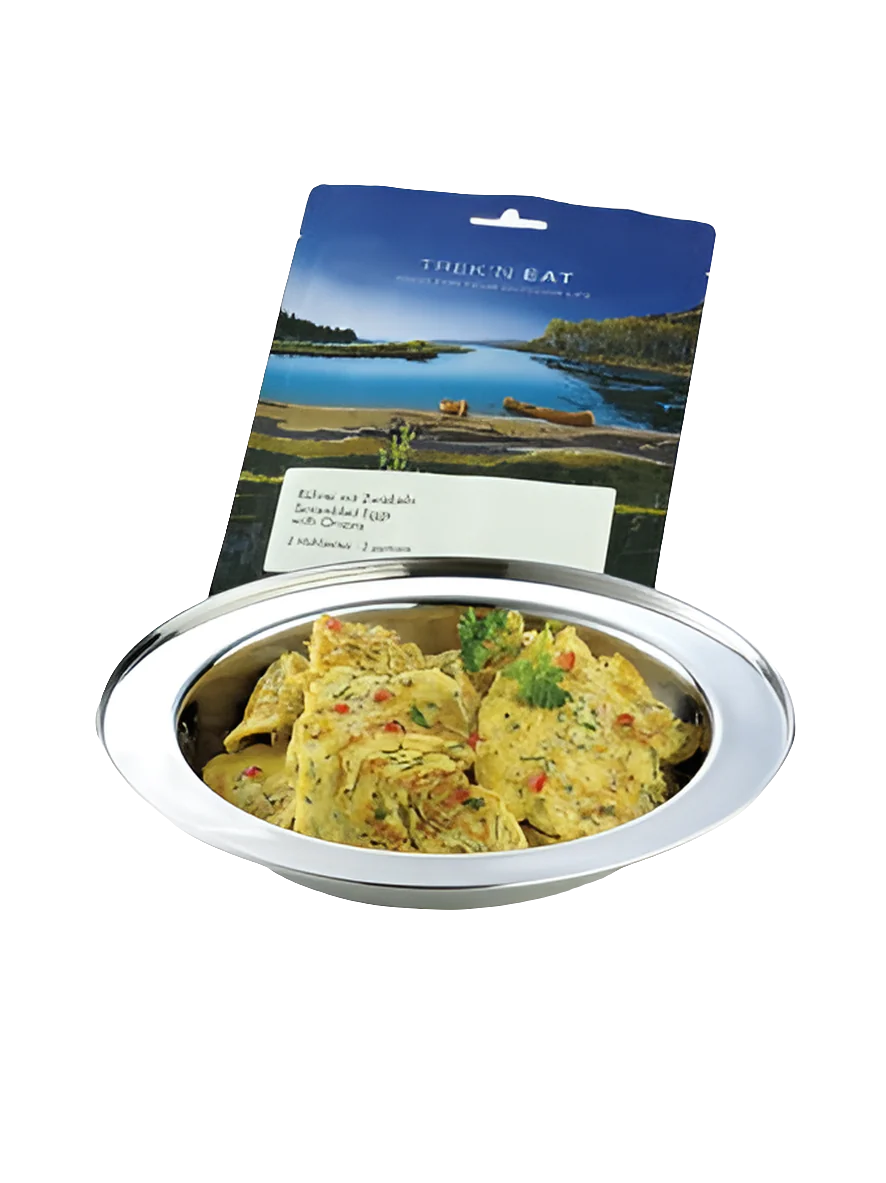 Trekn Eat Rührei mit Zwiebeln