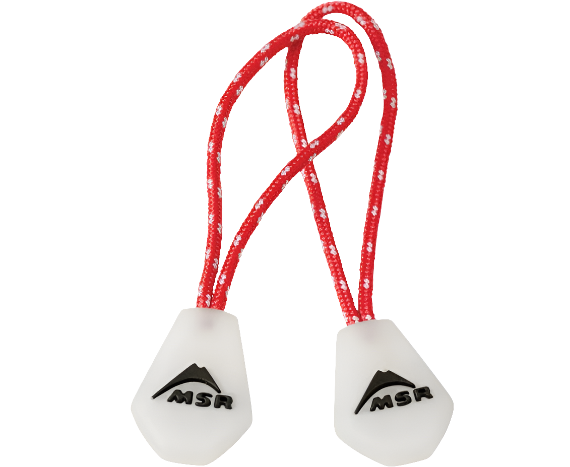 MSR Night Glow Zipper Pulls