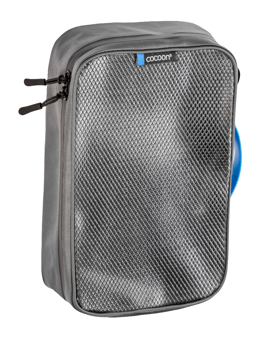 Cocoon Cocoon Packing Cube with Laminated Net Top M grey/black