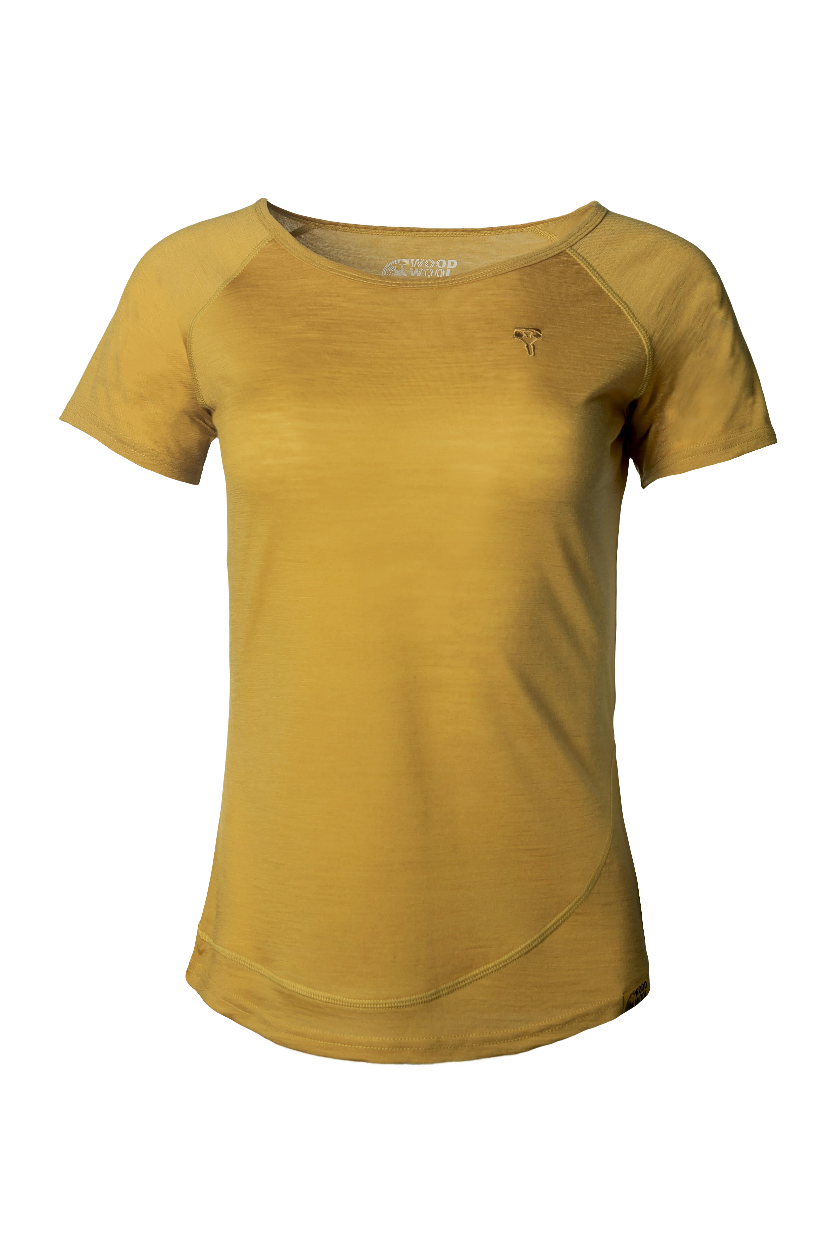 Grüezibag WoodWool T-Shirt Lady Burnham Daisy Daze Yellow